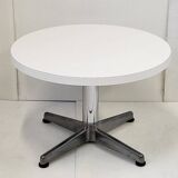 Vintage coffee table 1960 formica aluminium steel chrome dlg eames 60s 1960s