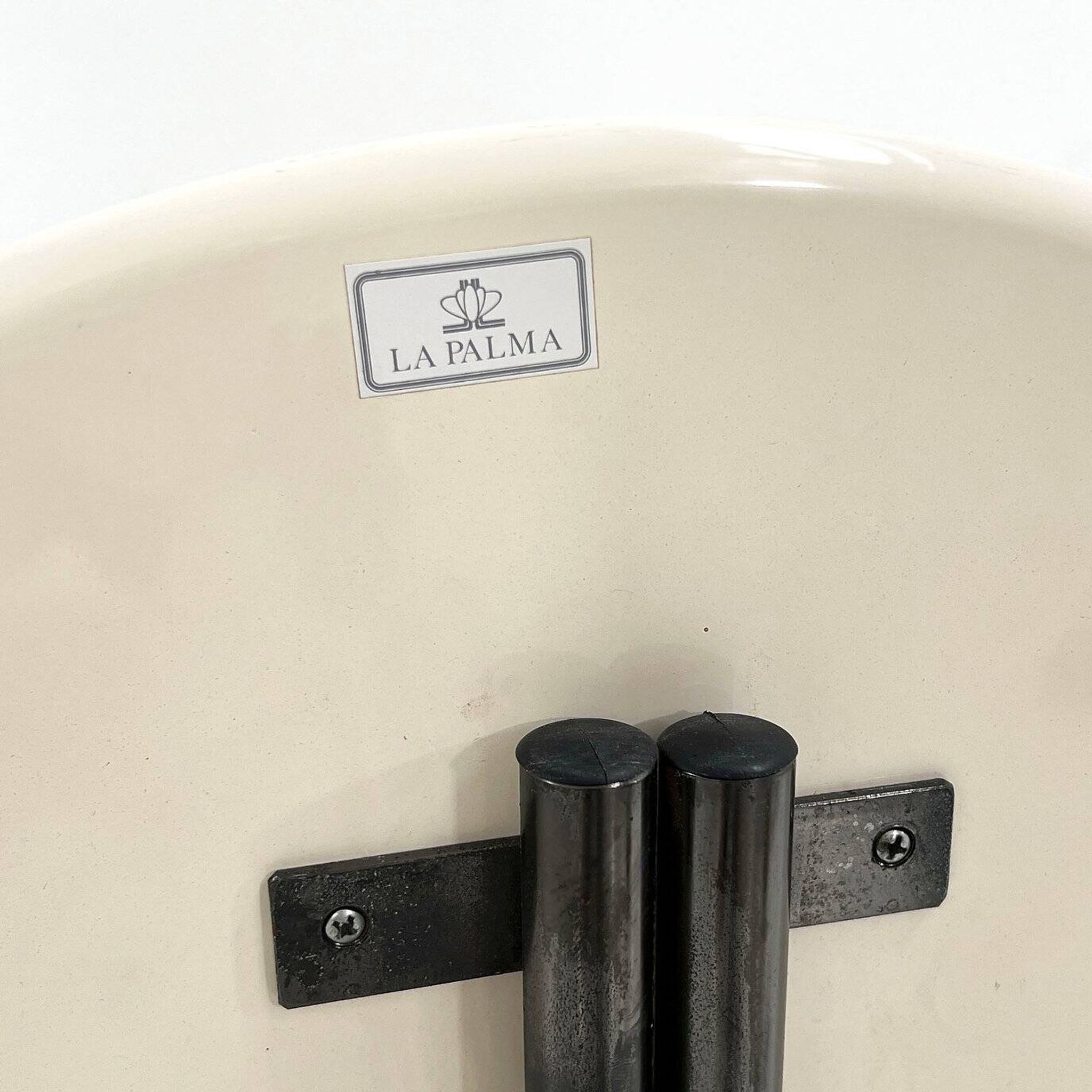 Side table with marble base La Palma, 1980