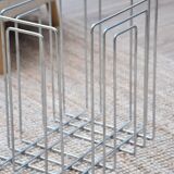 TMP magazine rack in chrome by Willi Glaeser