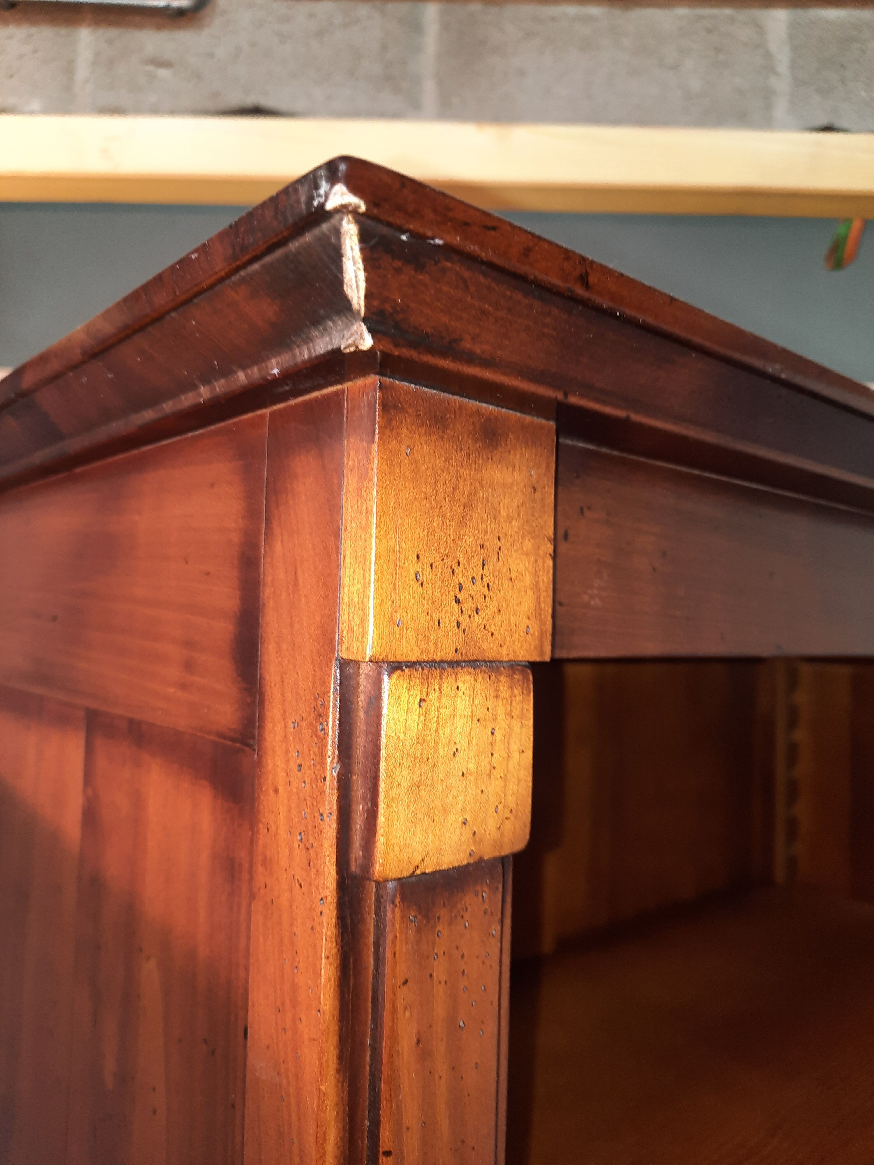 5 tray solid wood shelf