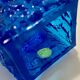 Candlestick - Bohemian glass - Vladislav - Czechoslovakia - 1970