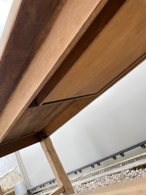 Stripped farmhouse table 180 cm