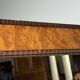 Vintage mirror with ribbed frame