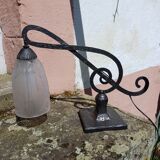 Art Deco piano lamp Treble Clef 1925