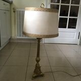 Pique cierge monté en lampe