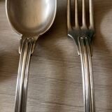 Old silver plated housewife