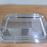 Silver-plated metal tray Cesa 240567
