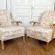 Paire d'Importants Fauteuils Réglables, Design Français, Circa 1950