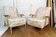 Pair of Important Adjustable Armchairs, French Design, Circa 1950