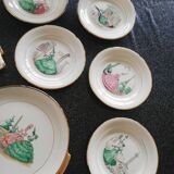 Service to dessert villeroy and boch "Promenade à Paris"