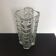 Cut glass vase