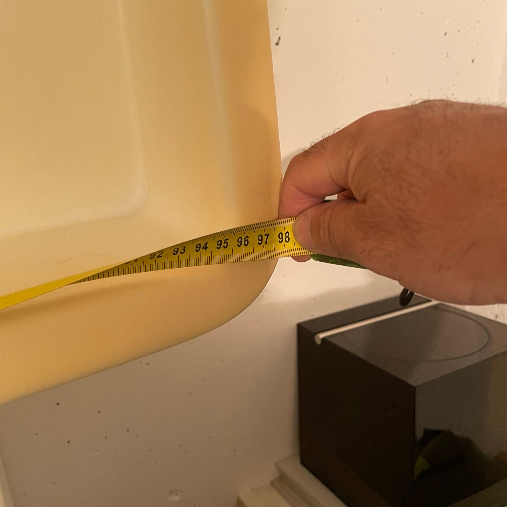 Mirror shelf, Meurop 1970