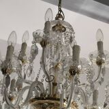 Lustre en crystal ancien