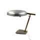 Oscar Torlasco, lampe de bureau en laiton, Prod. Lumi, vers 1960