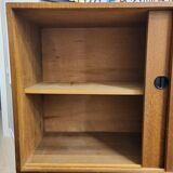 Gabinete, large apparador, madera de tea, Scandinavian design, 50's