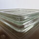 Paved  glass ashtray 50s 60s