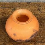 Muller brothers in Lunéville: marbled glass vase from the Art Nouveau period