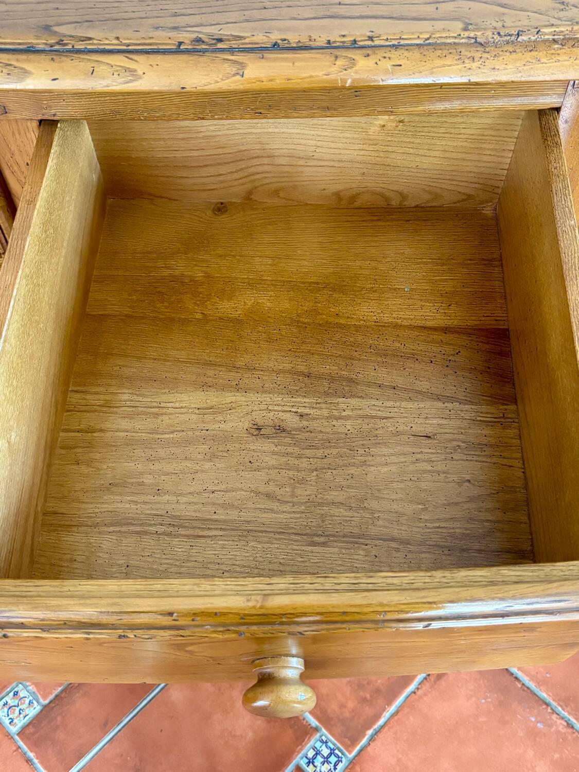 Commode vintage à pine massif
