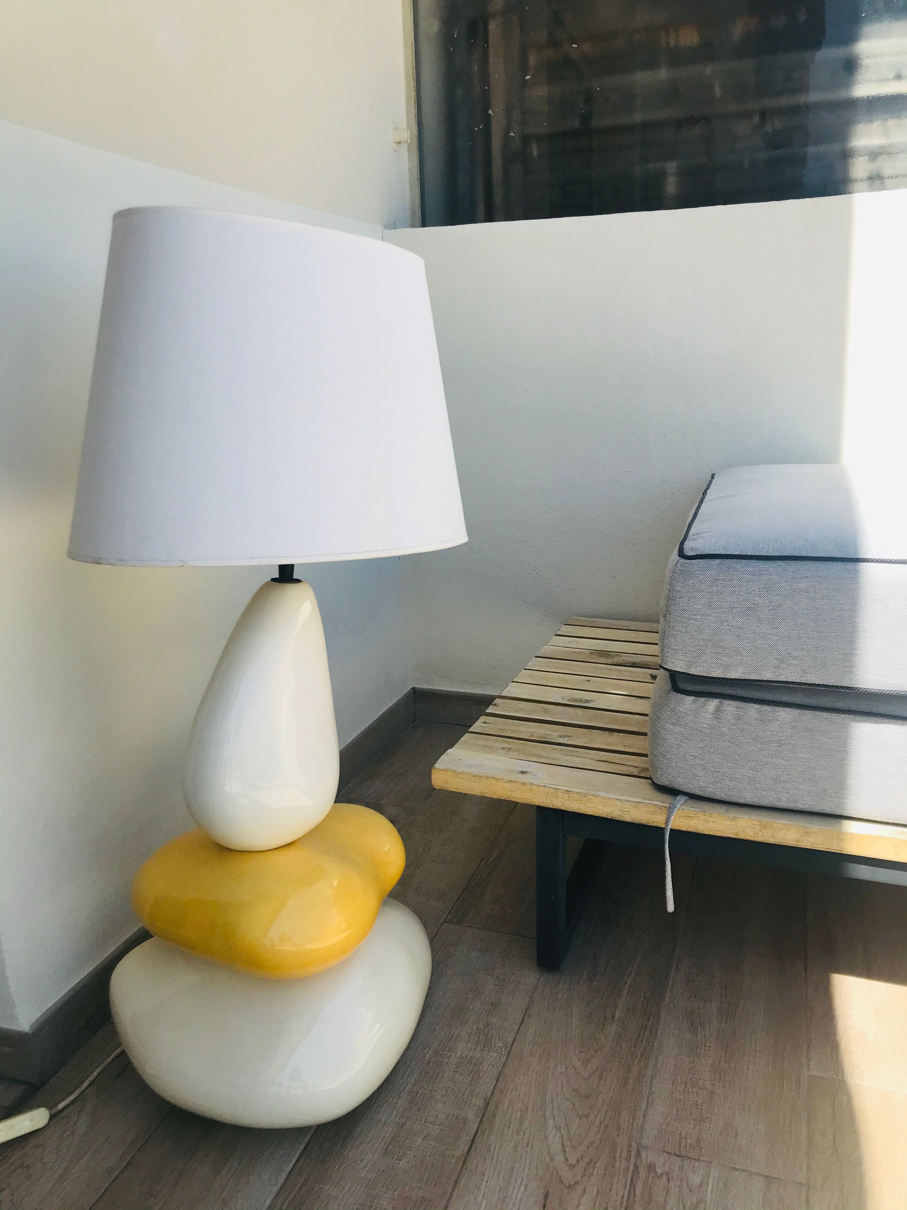 vintage lamp by designer francois chatain 1970s selency