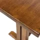 Table d'appoint vintage style Shaker en bois massif
