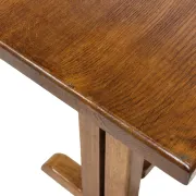 Vintage side table, Shaker-style, compact design, solid wood