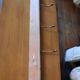 Wall coat rack with 5 hooks