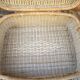 Wicker suitcase