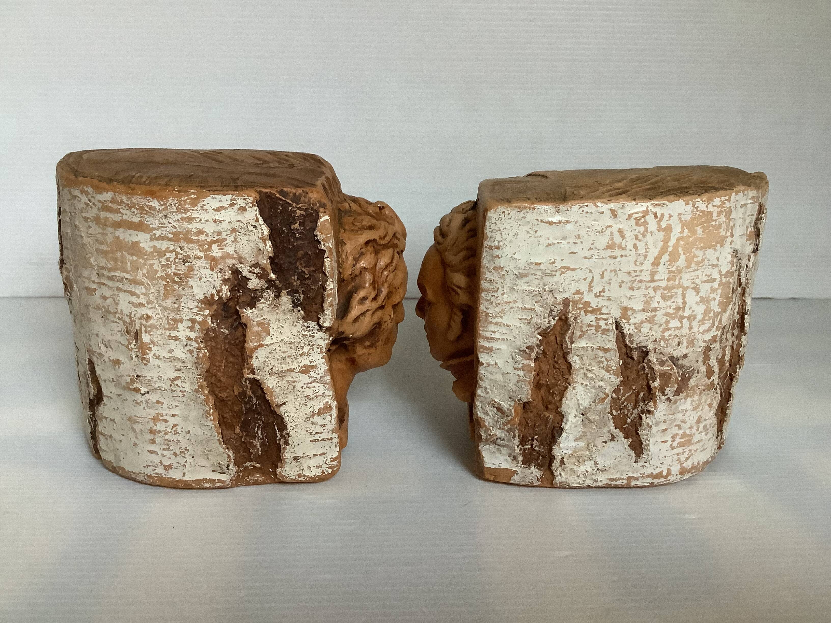 Pair of bookends musicians composers