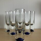 Set of 6 vintage shot glasses