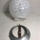 Old ceiling lamp ball white glass