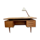Vintage teak desk Möbel H. Riestenpatt 1960