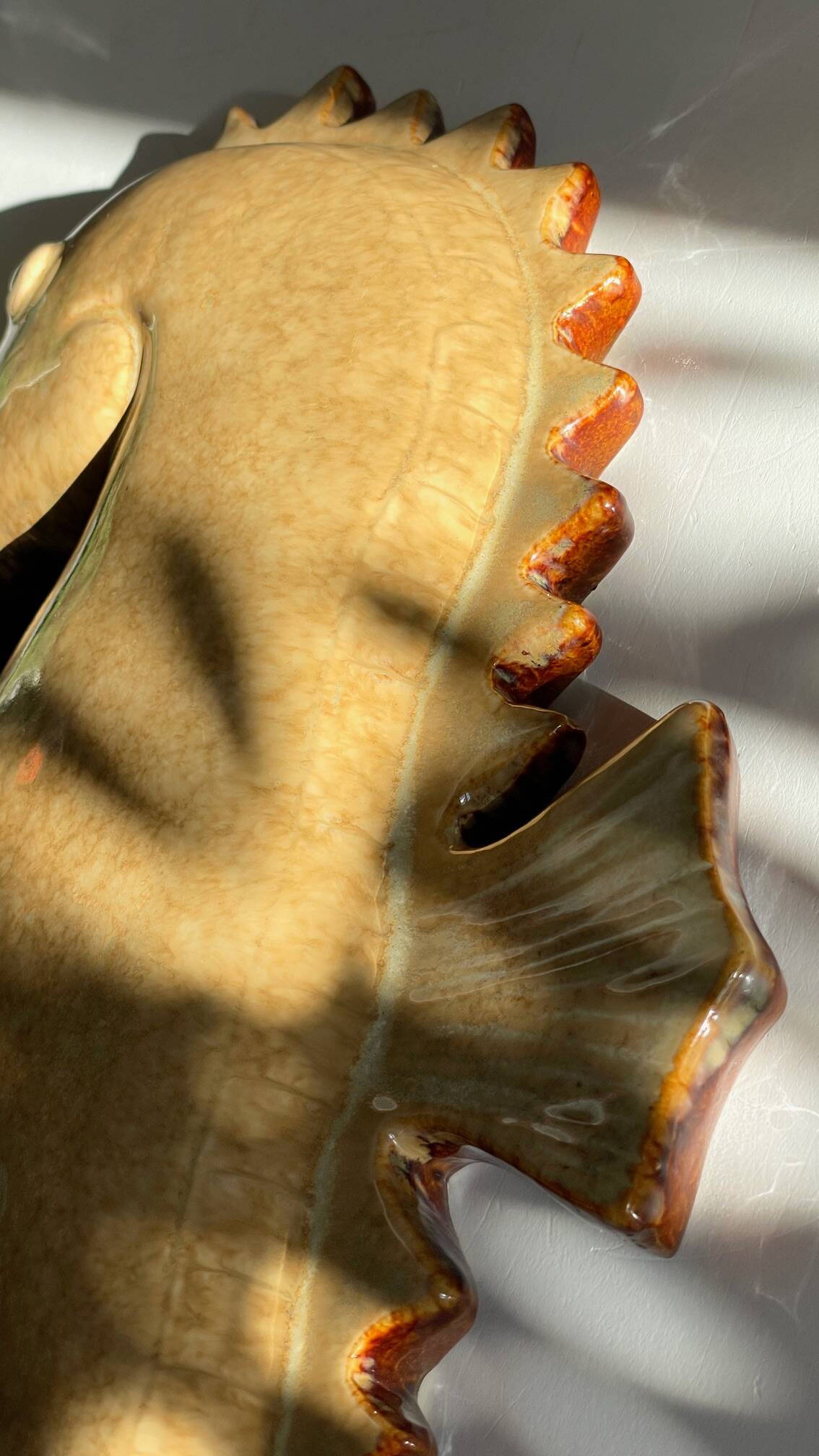 SEAHORSE Ceramic Wall Hanging VINTAGE