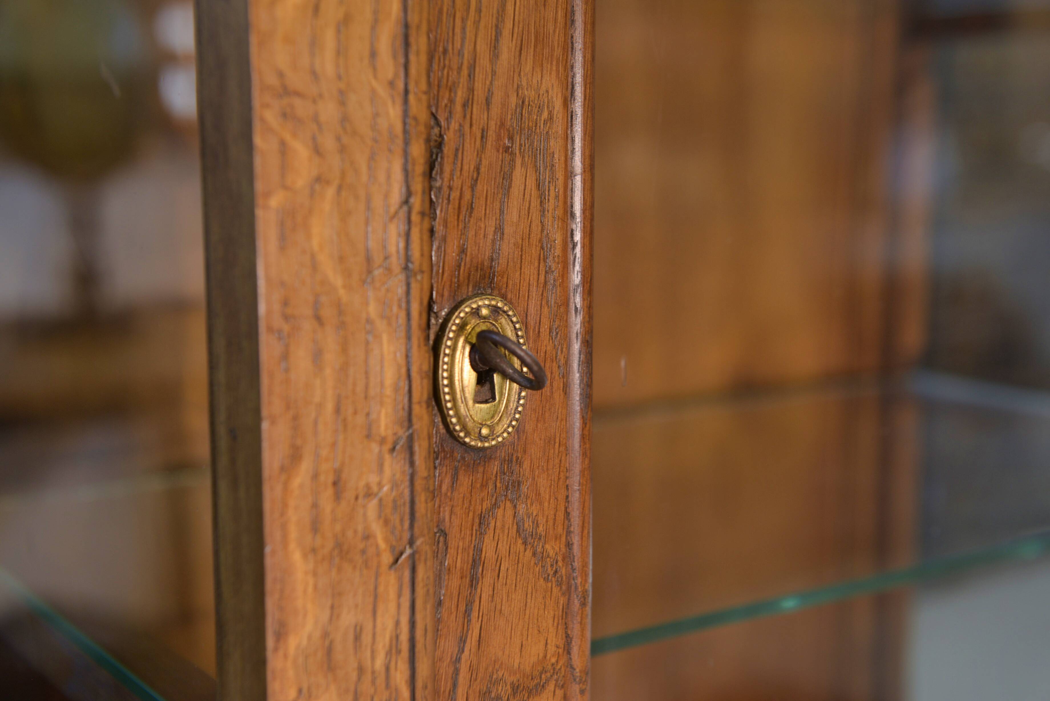 Meuble de métier de médecin en chêne massif 1900's