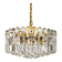 Large Austrian Palazzo Ice Glass Chandelier by J.T. Kalmar
