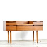 Commode, console Avalon en teck, milieu XXème