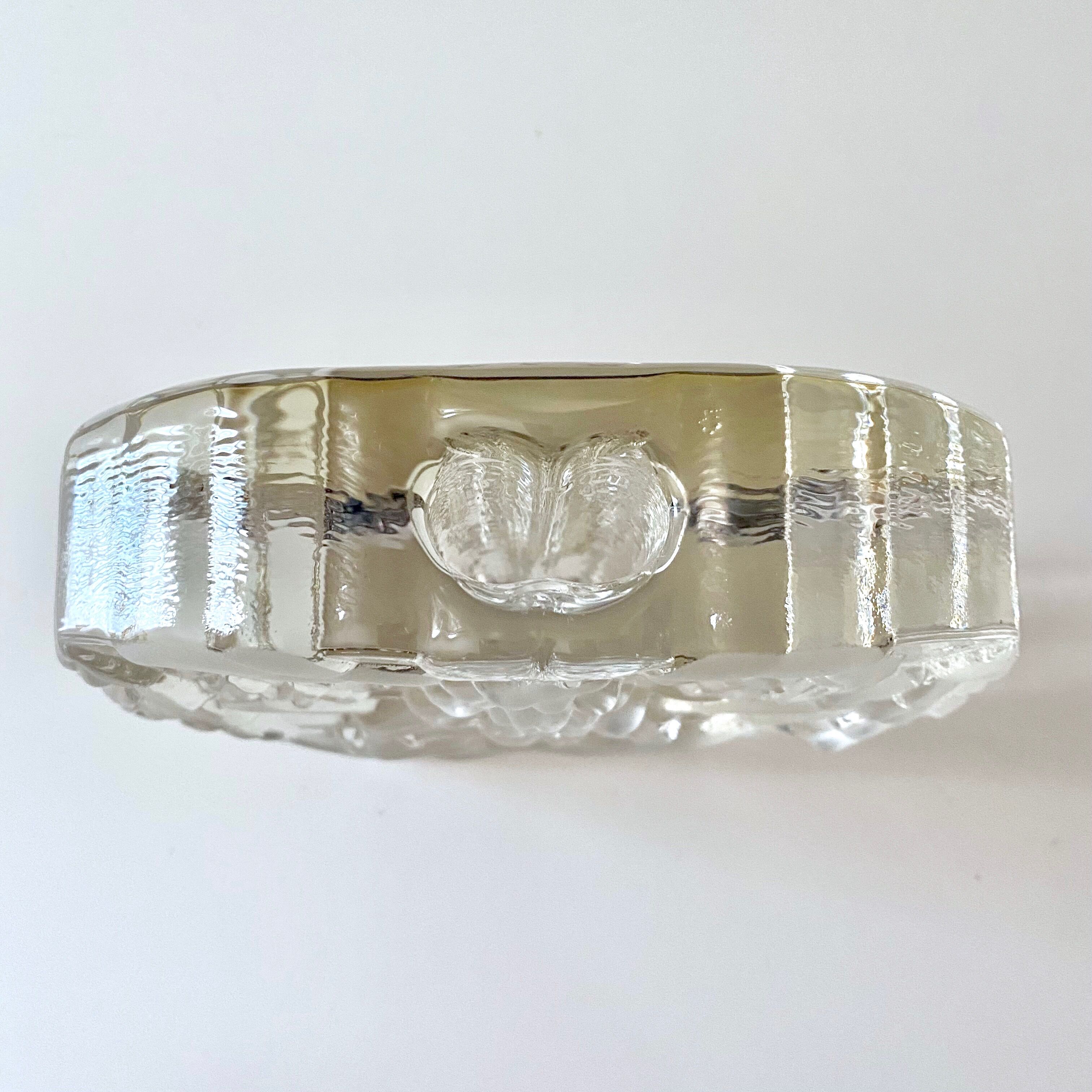 Mid Century Glass Solifleur Vase, Walther Glass