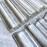 Antique glass knife holders