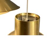 Pair of "Auditorie" pendants by Svend Middelboe for Nordisk Solar 1960