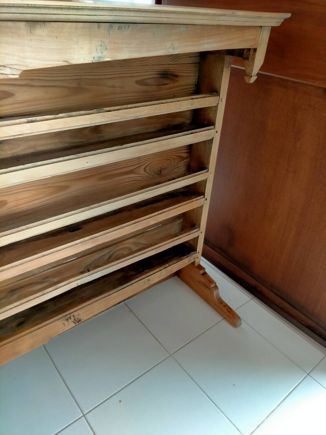 Antique walnut sideboard