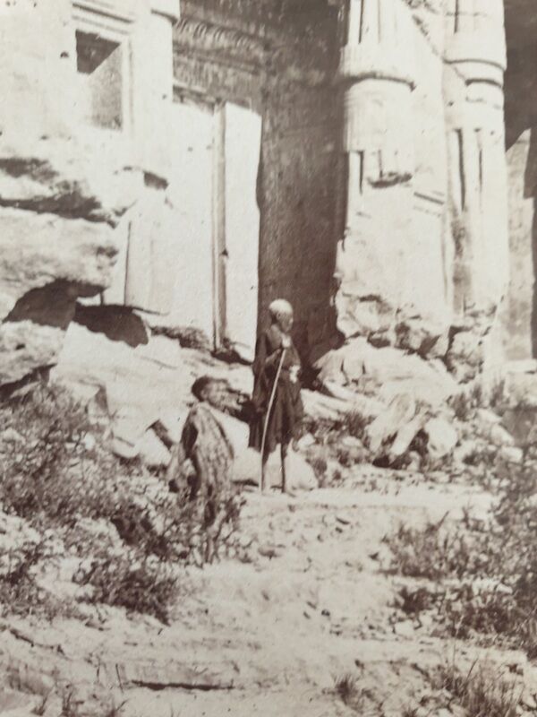 Pascal Sébah (1823-1886) - Photograph, albumen print - Gébel Silsiléh, South East side, Egypt