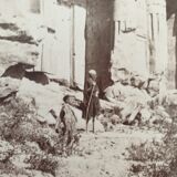 Pascal Sébah (1823-1886) - Photograph, albumen print - Gébel Silsiléh, South East side, Egypt