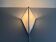 Simple opal glass wall light with an aluminium body, 1980s, Germany.
