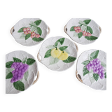 Assiettes à dessert Barbortine