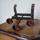 Metal candleholder