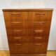 Mid Century Retro Vintage Teak Tallboy Chest of Drawers GPlan 1960