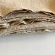 Raw hemp tablecloth 19th trousseau reserve 2m x 2m