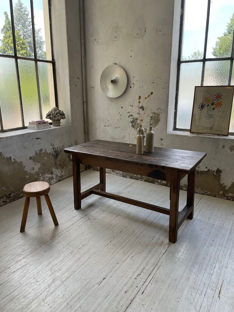 Work farm table established oak