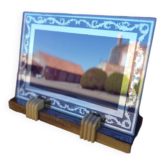 Art Deco photo frame for 17x13cm photo