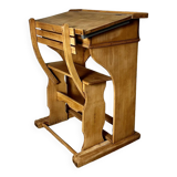 Children's desk with retractable chair