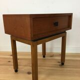 Scandinavian MDK bedside, wood